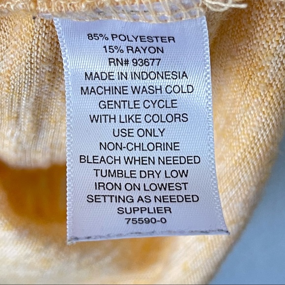 a.n.a yellow Blouse - Picture 3 of 5